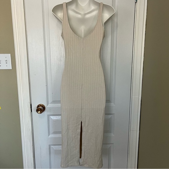 Zara  Ribbed Sleeveless Dress Women Small - Picture 7 of 11